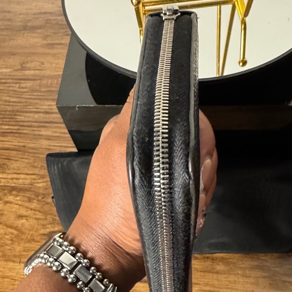 Celine Midnight Black Zip Wallet - Picture 6 of 12